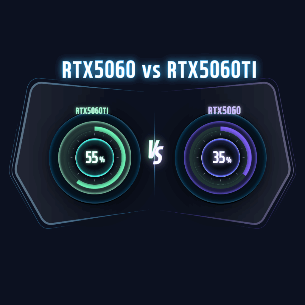 RTX5060 vs RTX5060TI 비교 가성비 스펙 2 RTX5060 vs RTX5060TI 비교 가성비 스펙