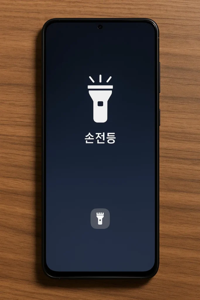 갤럭시 손전등 배경화면 설정 방법과 빠른 실행 팁! 2 갤럭시 손전등 배경화면 설정 방법과 빠른 실행 팁!
