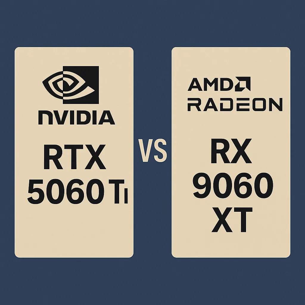 RTX 5060 Ti vs RX 9060 XT 성능 비교, 어떤 그래픽카드가 나을까?